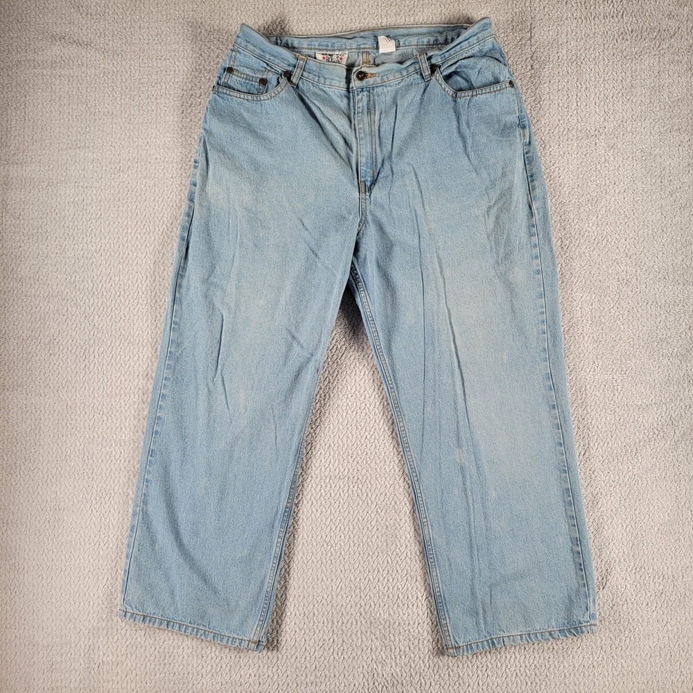 MainStreet Blues well worn blue jeans size 16 WP